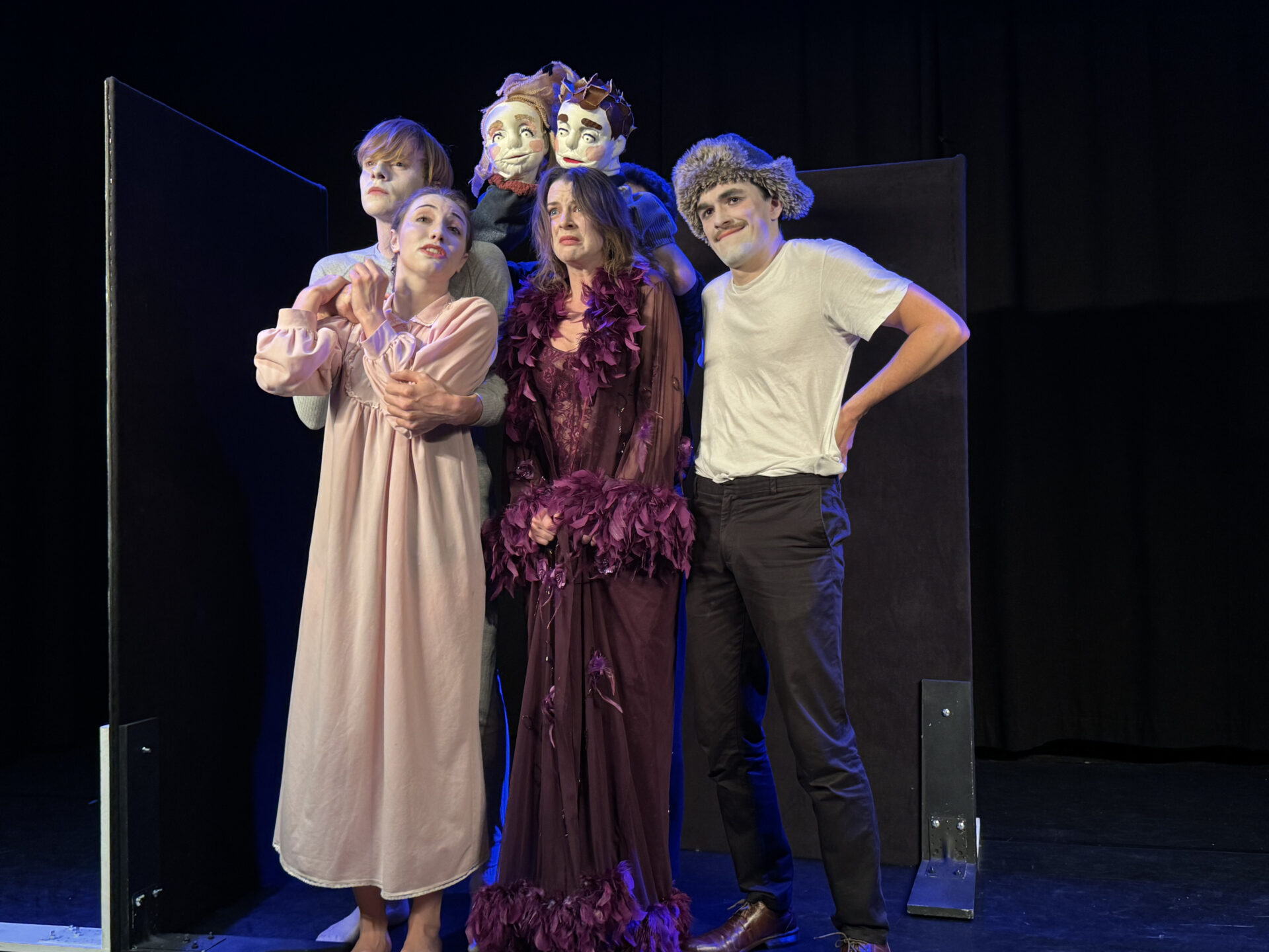 Funérailles d'Hiver de la Compagnie Aitvaras au théâtre de L'Uchronie Lyon