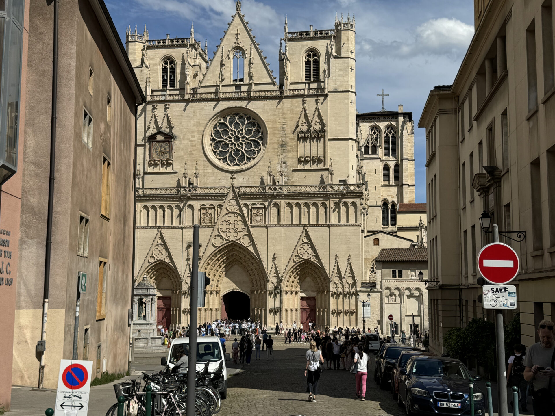 Vue de la Cathédrale Saint-Jean depuis la MJC de Vieux Lyon