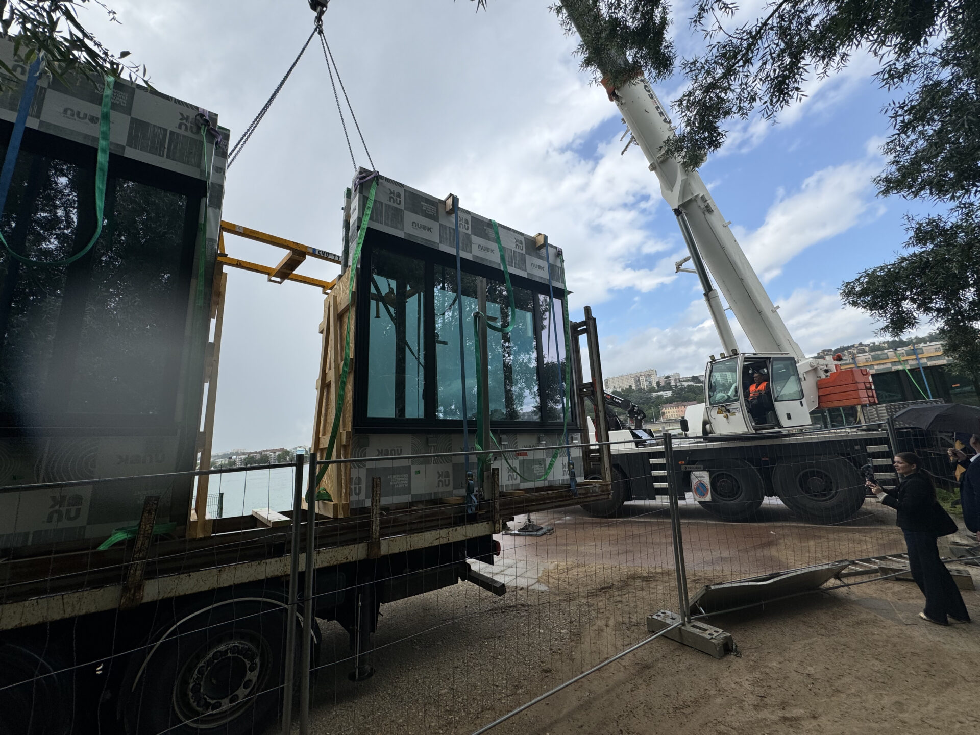 une 1ere à lyon- Rénovation écologique fluviale -agence de l'eau