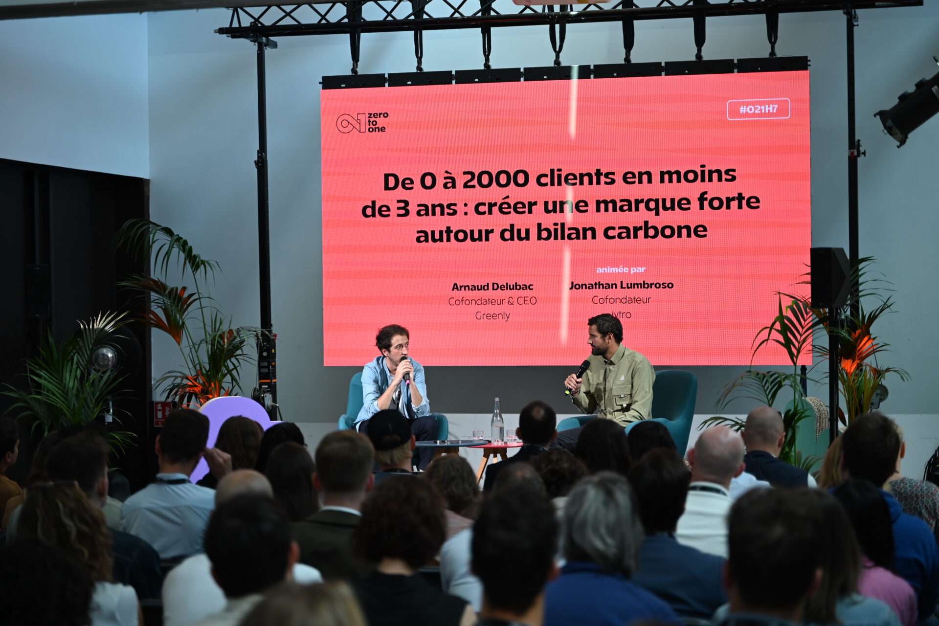 Arnaud Delubac, Cofondateur & CMO chez Greenly et Jonathan Lumbroso à zero to one (H7)