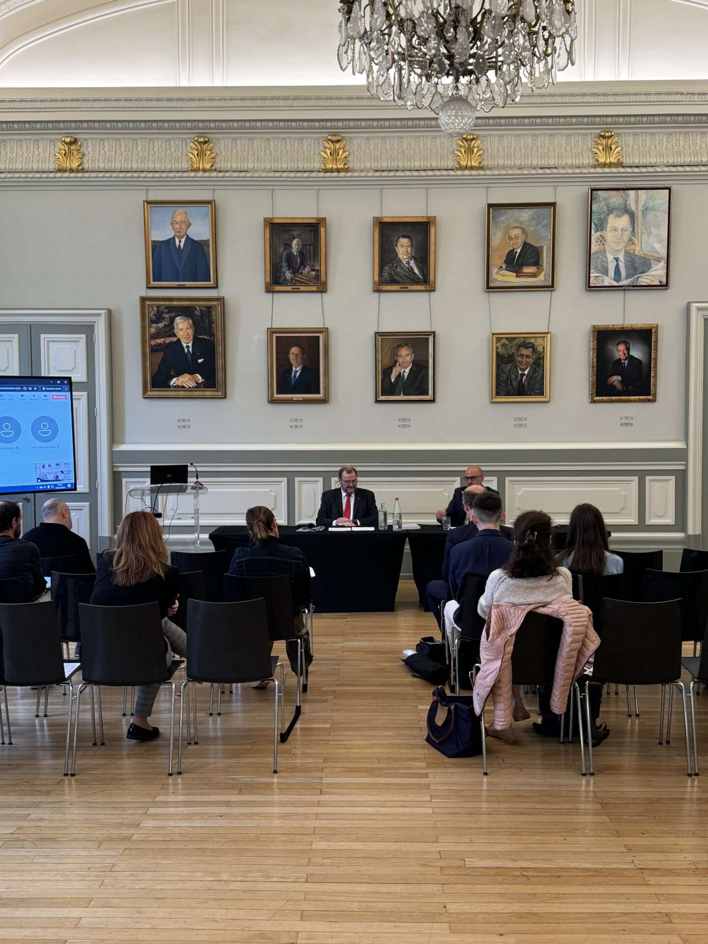 conf de presse CCI Lyon présentant la FEUILLE DE ROUTE STRATÉGIQUE 2024-2026