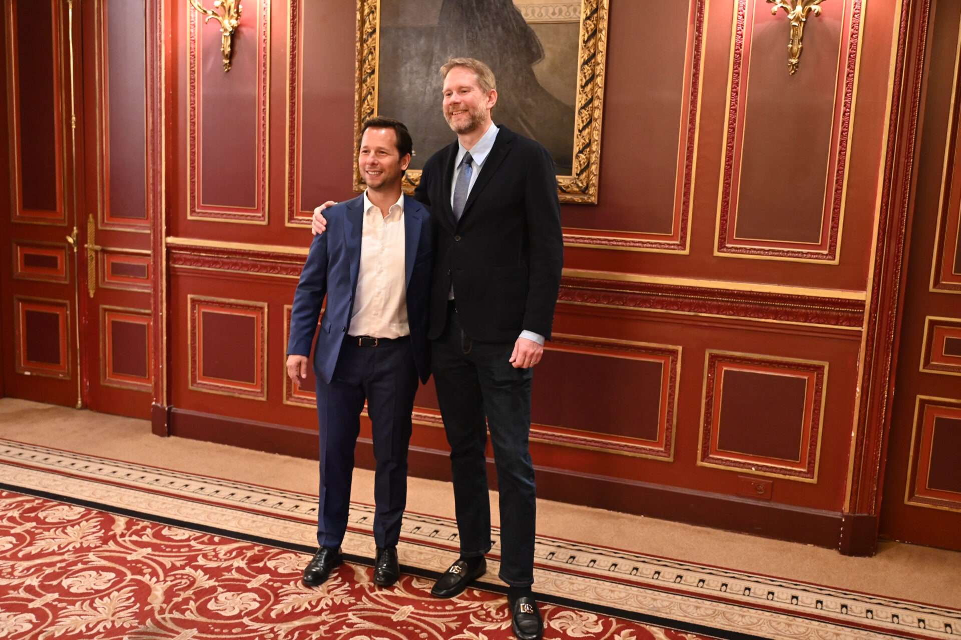 Eric Larchevêque, cofondateur de la licorne française Ledger et Harold PARISOT