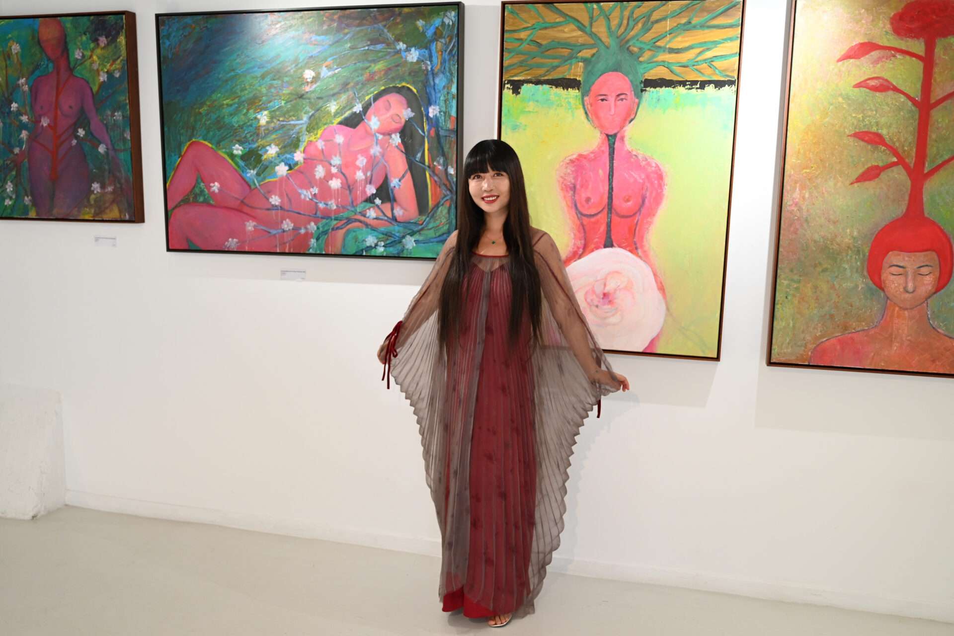 Gu Liguo artiste de Chine en expo à Lyon