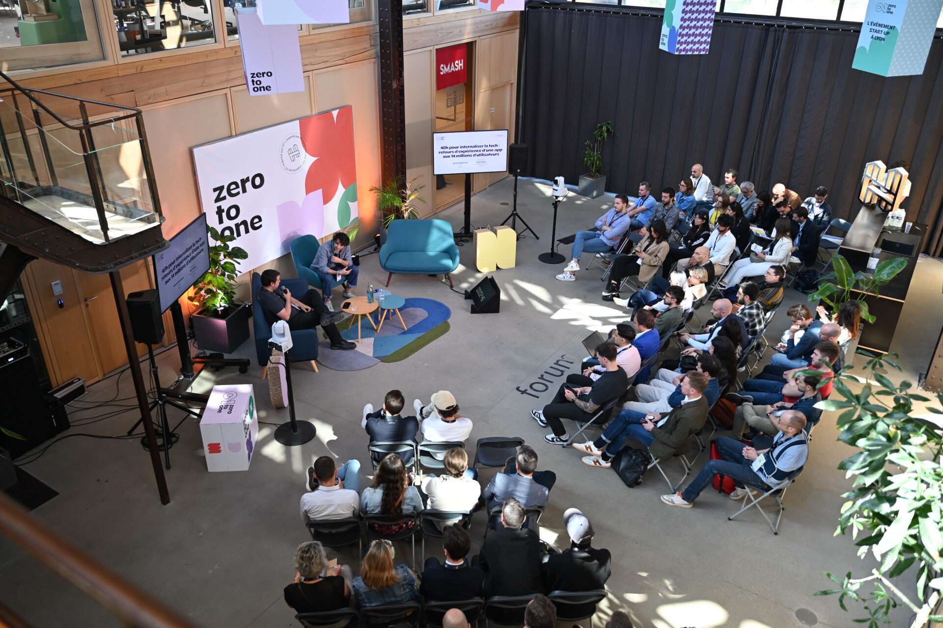 Quentin Raimbault, CTO chez MYM en conf à zero to one