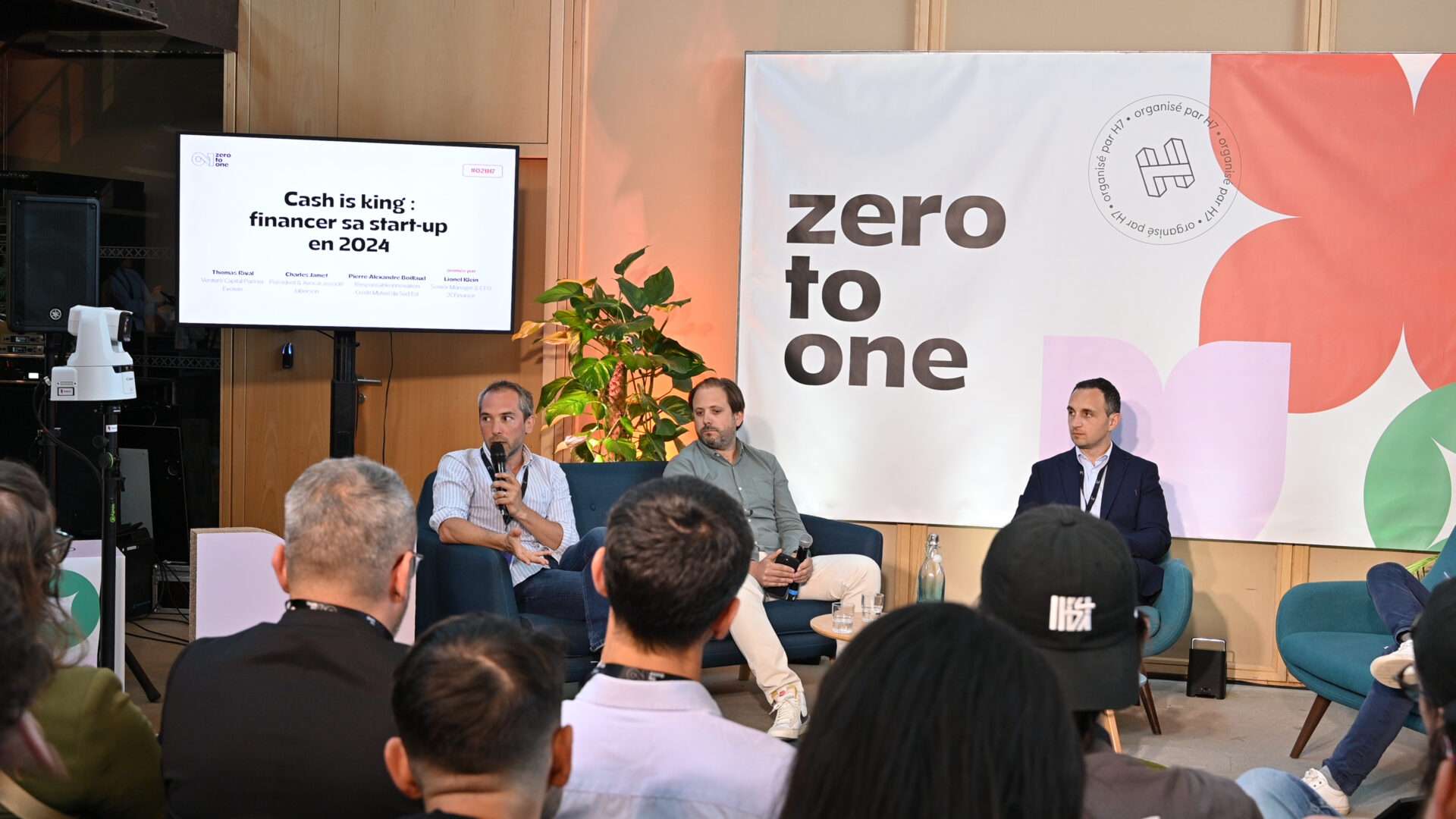 Thomas Rival, Charles Jamet, Pierre-Alexandre Boillaud, Lionel Klein - table ronde zero to one