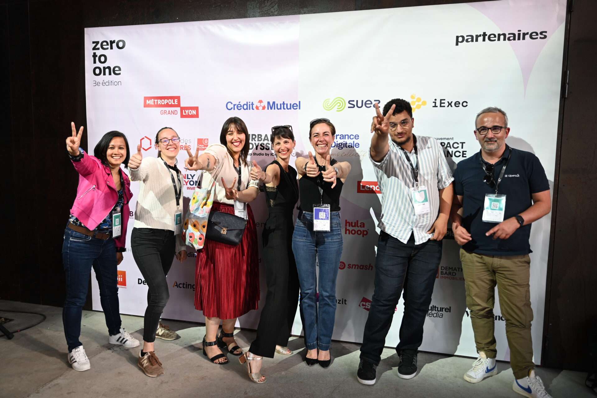 Zero to one, Catherine Barba, Delphine Margot en mode photo avec les fans 