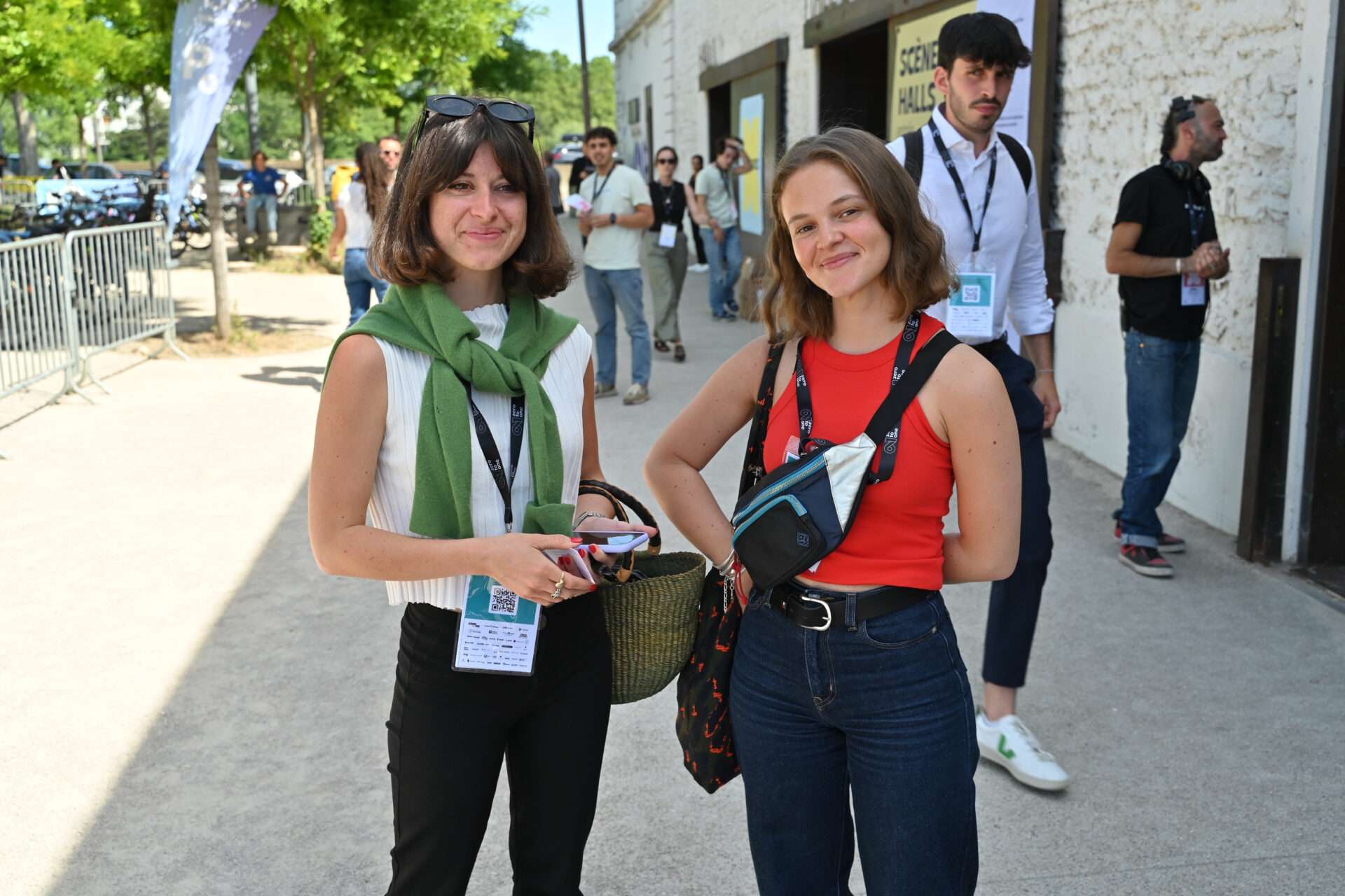 elles sont contentes de participer à la 3e édition de l'evenement startup à Lyon