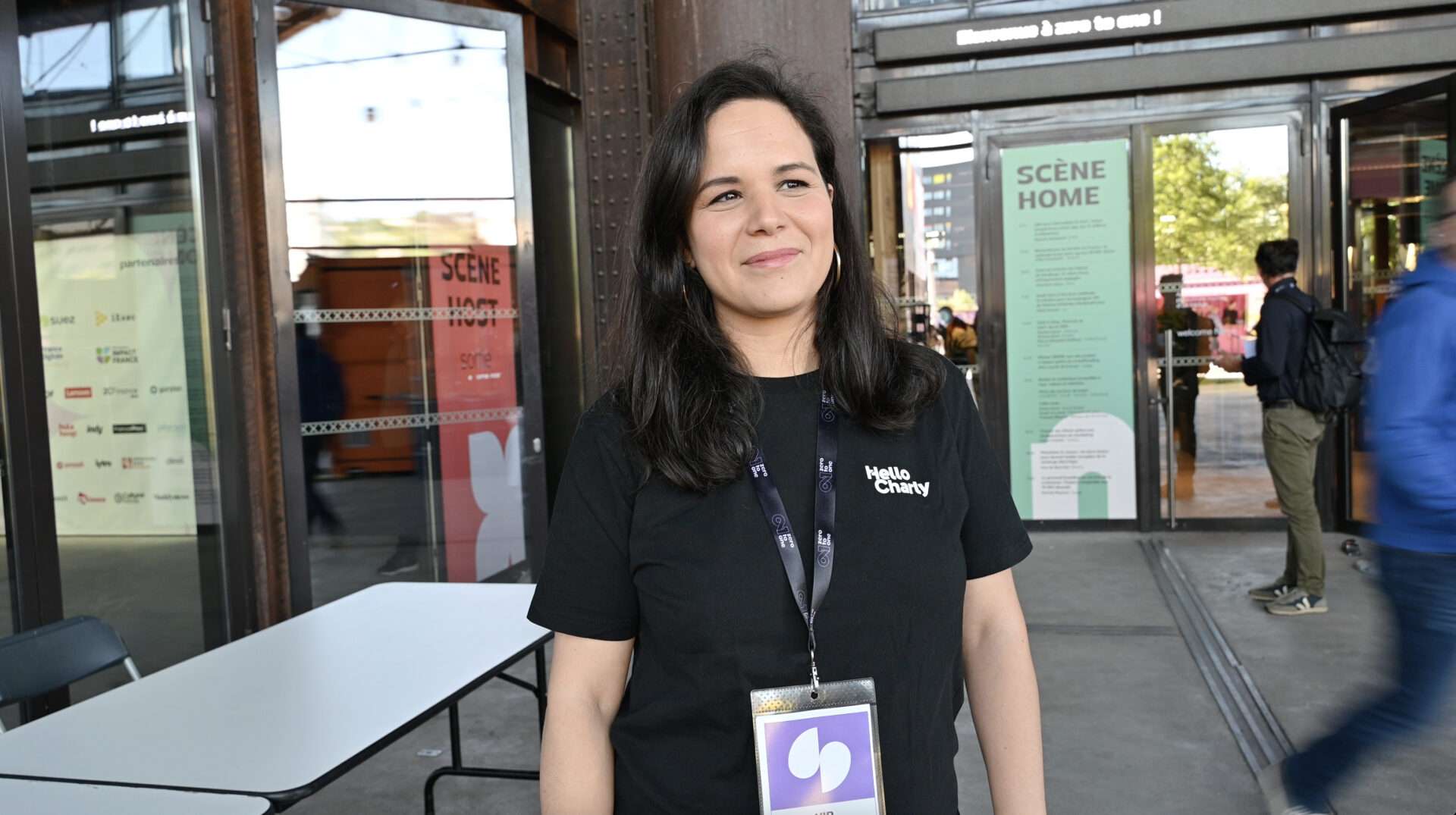 la fondatrice de Hello Charly en conf à zero to one