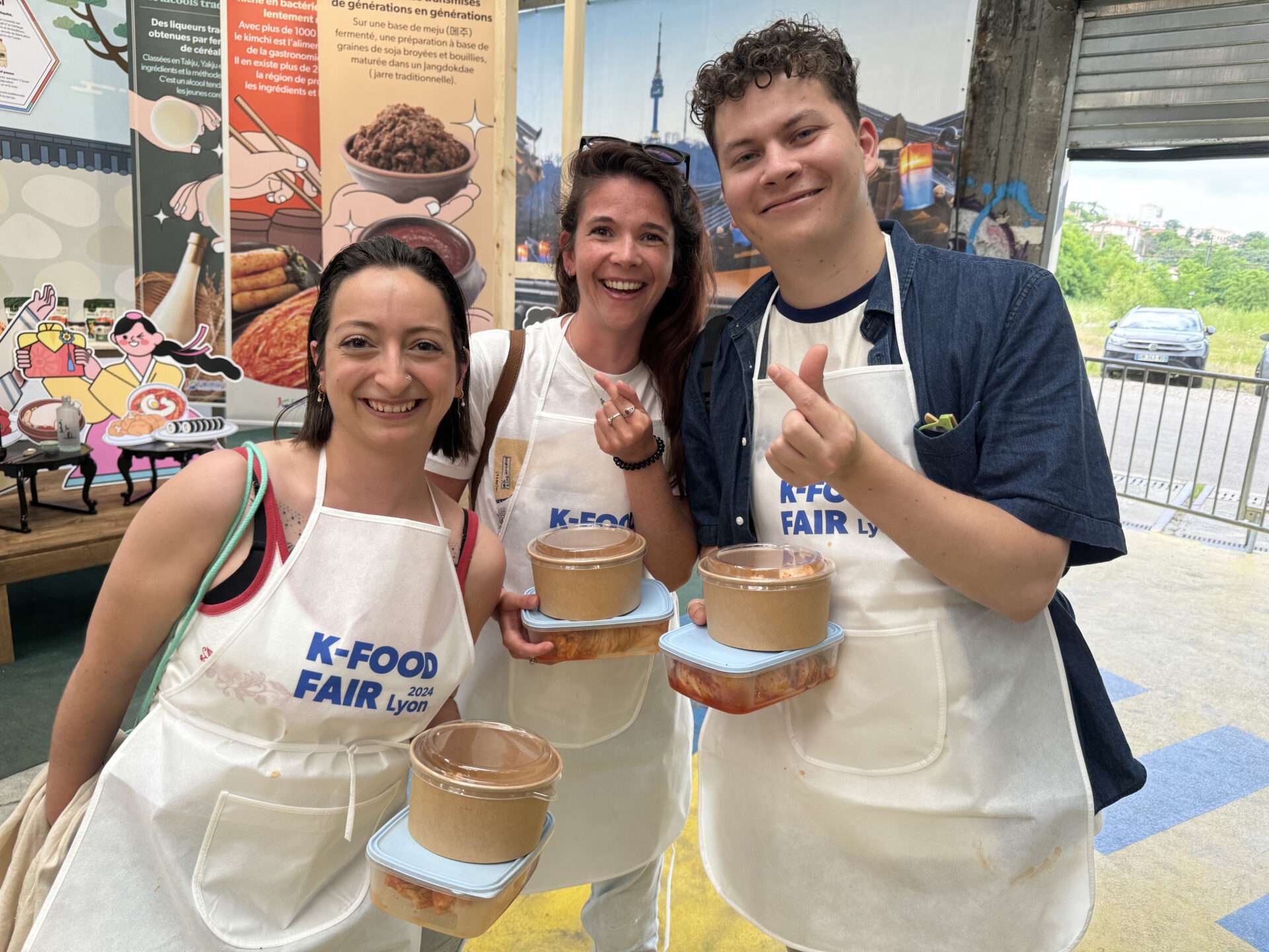 Lyon Street Food Festival, atelier cuisine Corée du sud