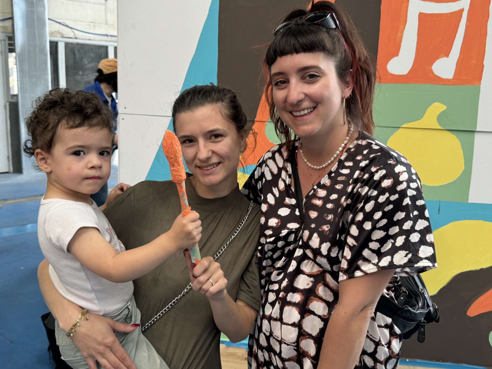 contentes d'avoir participé à cet atelier