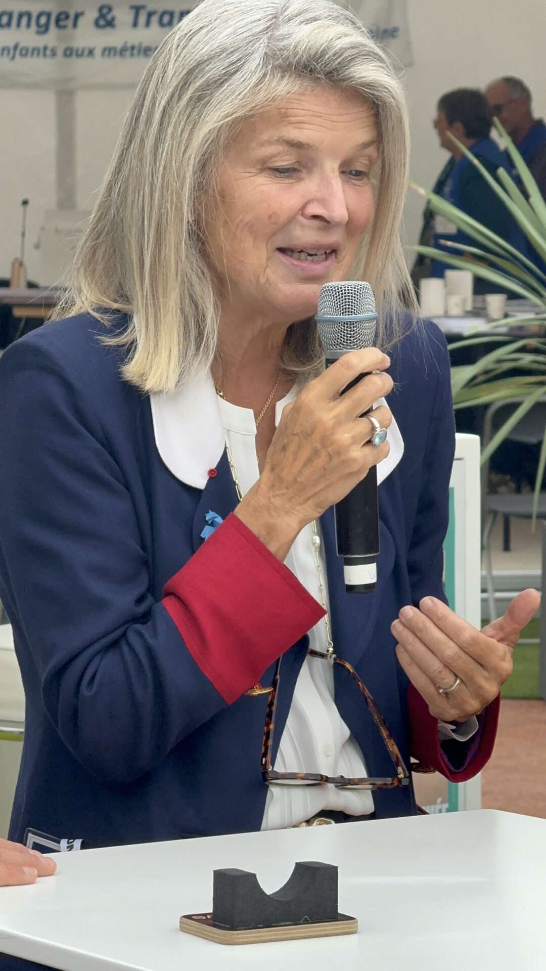 Florence Poivey, la présidente des Worldskills France - Place Bellecour