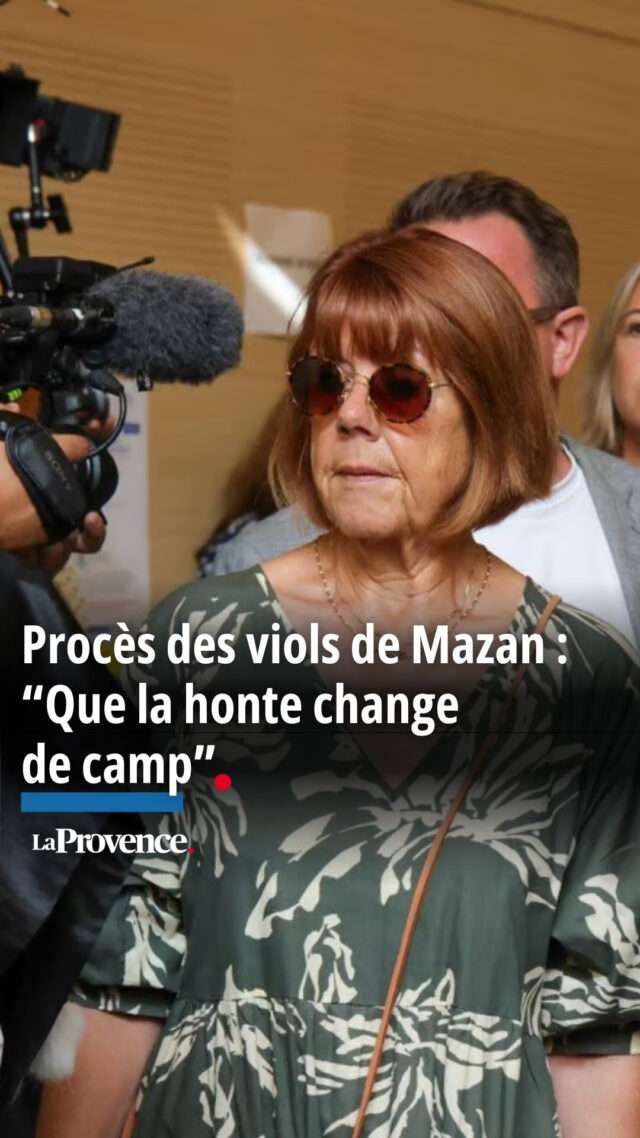 "Je dédie ce combat à toutes les personnes victimes de violences sexuelles", Gisèle Pelicot- Viols de Mazan