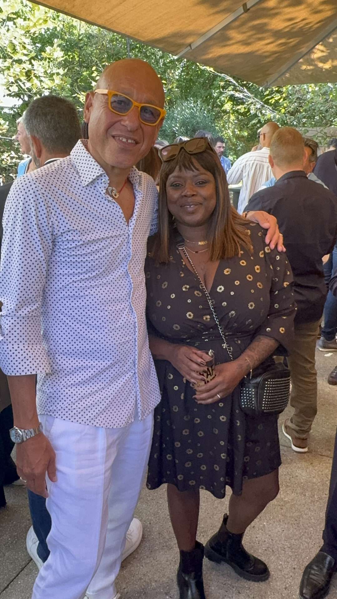 Philippe Schein et Karen Govou à SportBiz