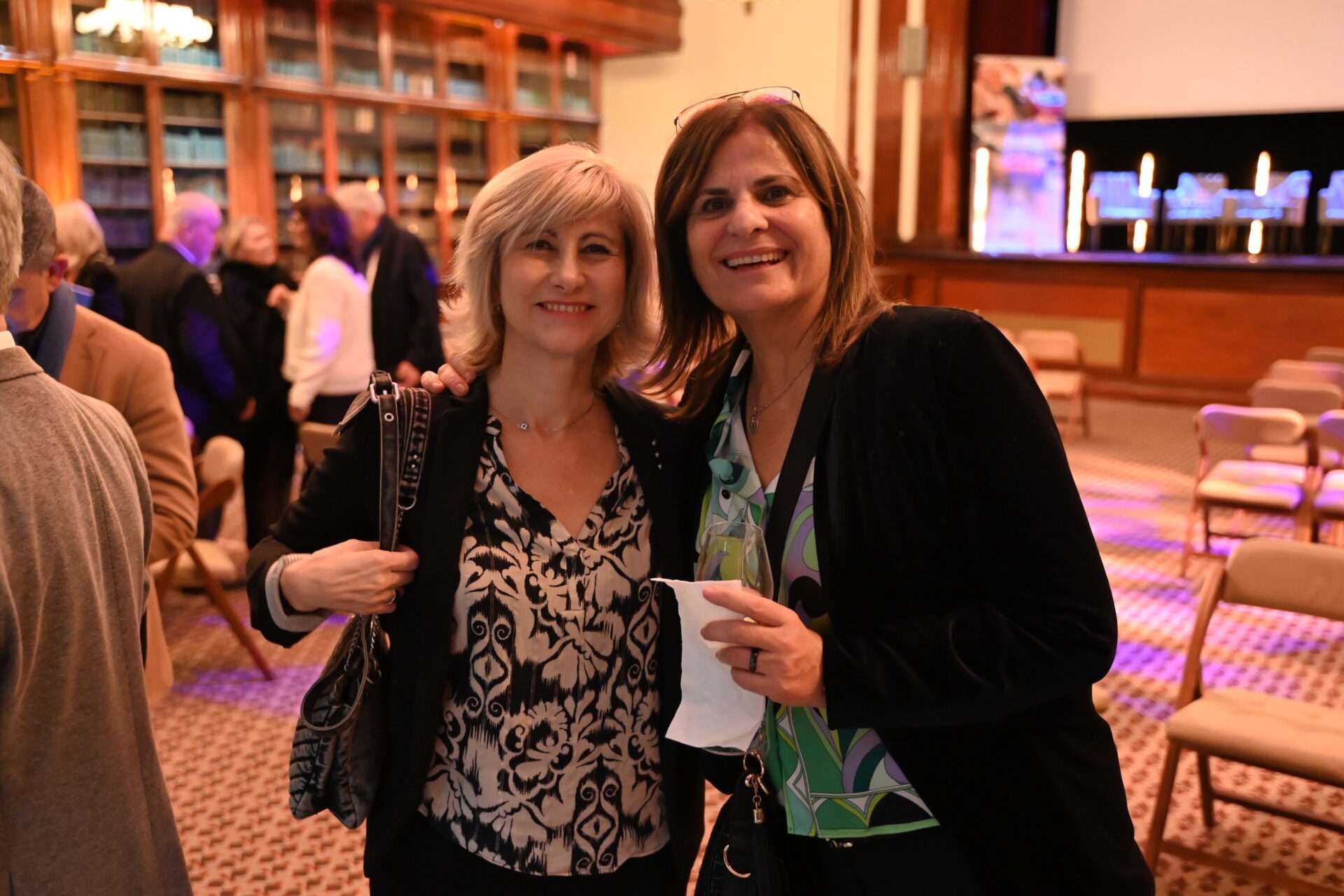Florence Duprat, journaliste et Patricia Allouche, productrice étaient de la partie 