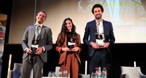 Prix Jacob Abbou : Trois lauréats incarnant audace, humilité et esprit entrepreneurial Valentin Tonti Bernard, Mai Linh Camus, Jonathan Anguelov - Lauréats prix Jacob Abbou