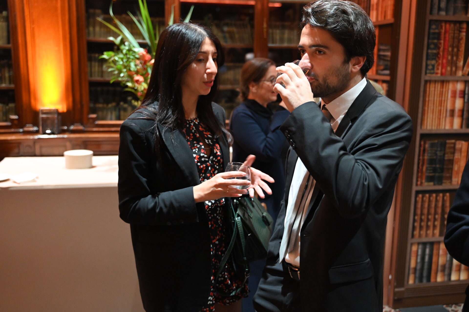 bonne ambiance à Automobile club de France