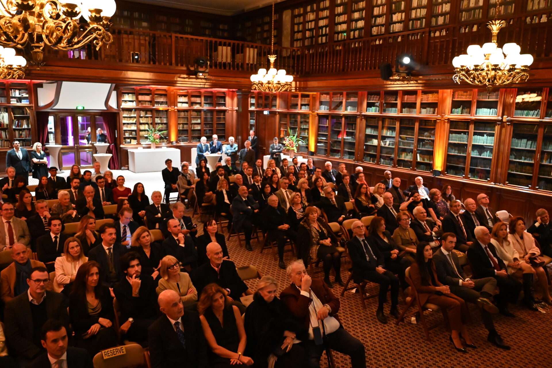 invités à la soirée Prix Jacob Abbou