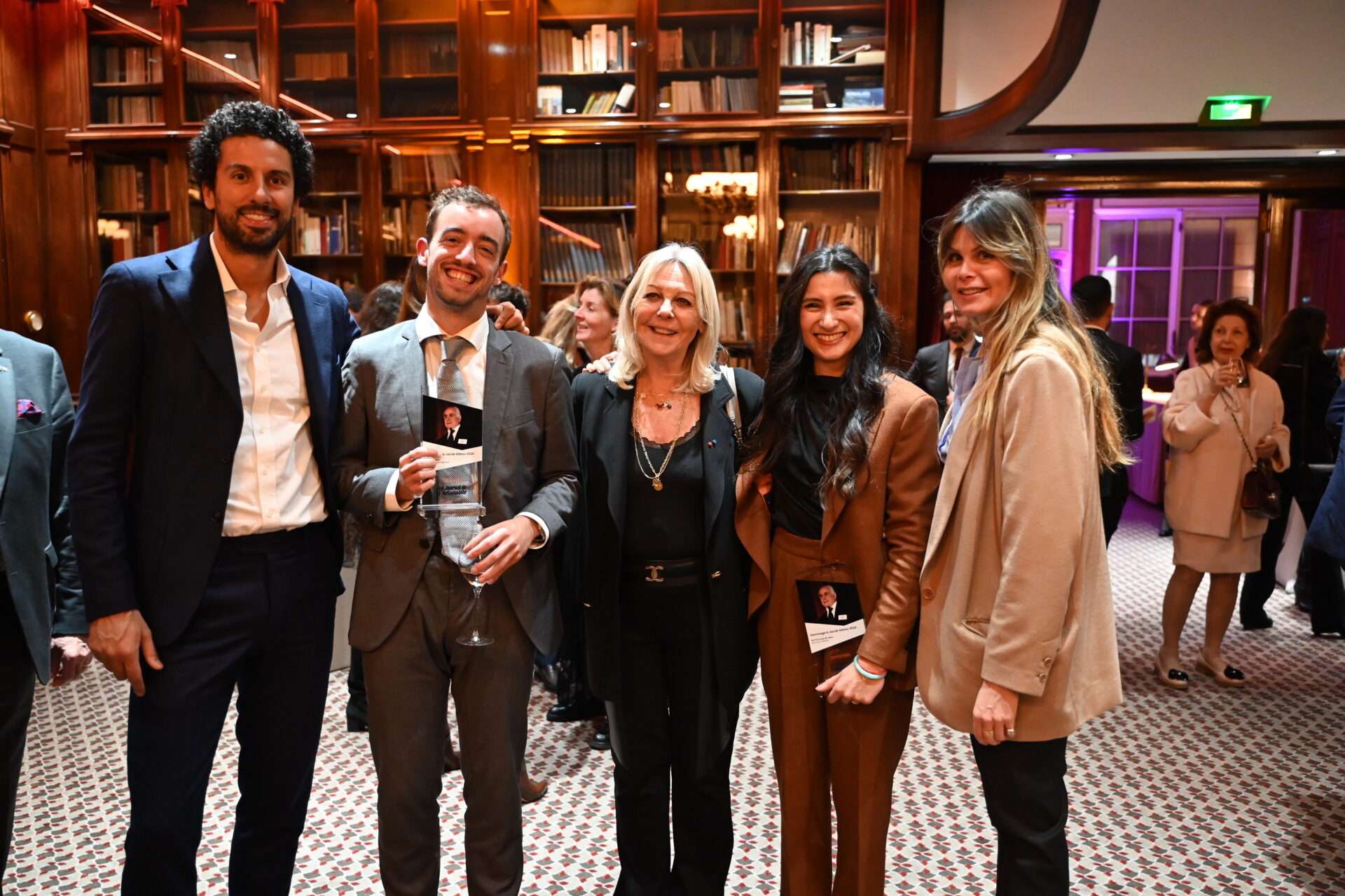 Jonathan Anguelov, Valentin Tonti Bernard, Martine Abbou, Mai Linh Camus, Estelle Abbou - jeudi 14 novembre à Automobile club de France 
