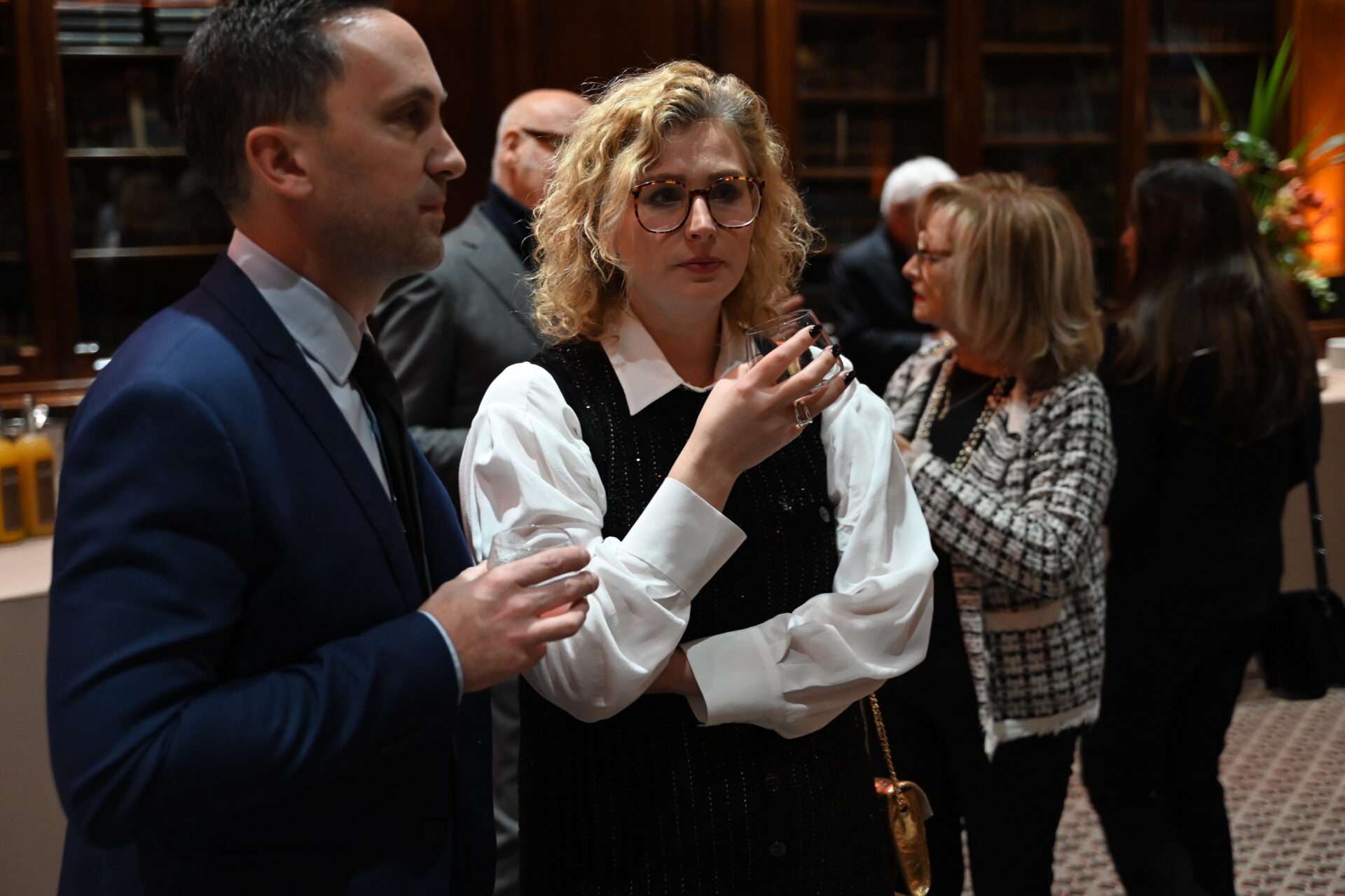 moment cocktail à la cérémonie remise du prix Jacob Abbou