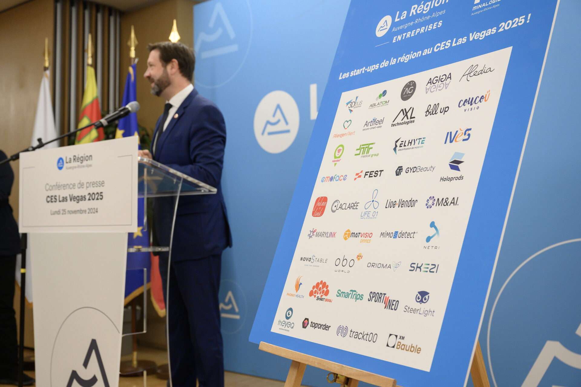 CES de Las Vegas 2025 délégation Auvergne-Rhône-Alpes- 