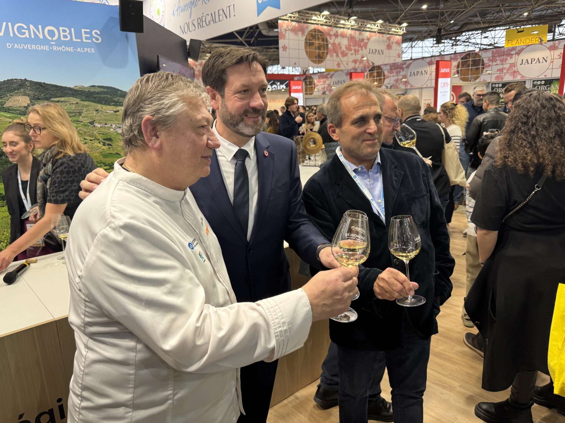 Ambiance sympa au Sirha Lyon -hall2.2 - Bruno Cabut, Fabrice Pannekoucke