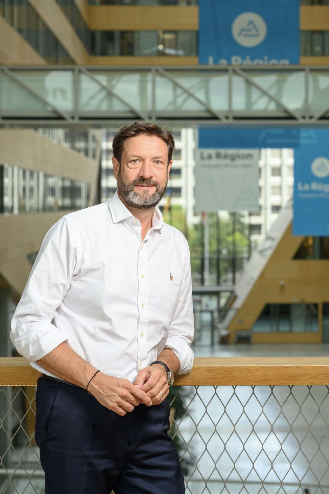 président de la Région Auvergne Rhône Alpes, Fabrice Pannekoucke