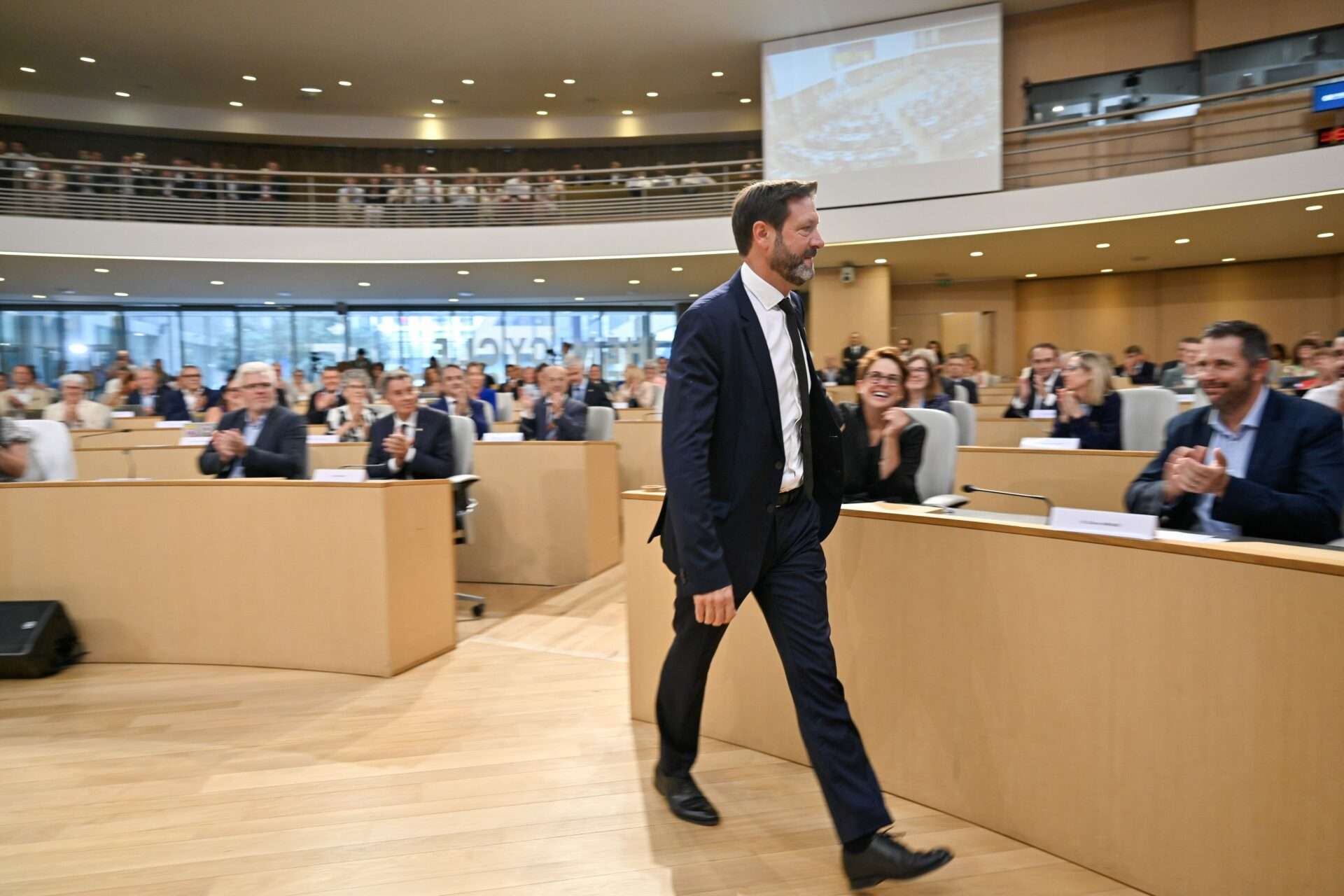 Fabrice Pannekoucke, président de la Région Auvergne Rhône Alpes