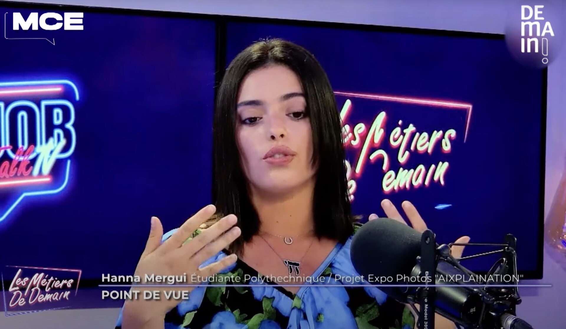 Hanna Mergui, étudiante Polythechnique / Projet Expo Photos "AIXPLAINATION"