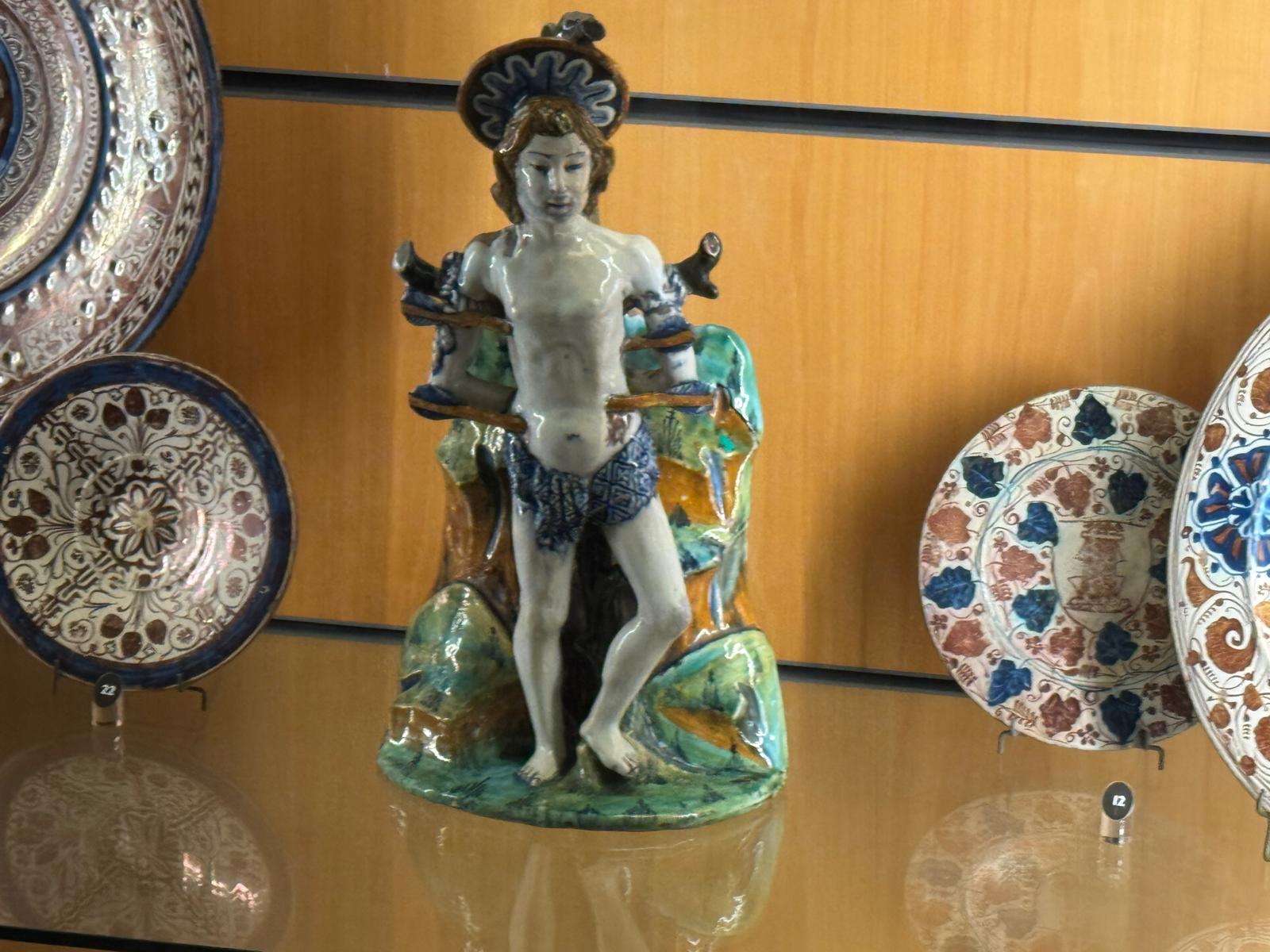 Majolique Saint-Sébastien au Musée des Beaux-Arts de Lyon