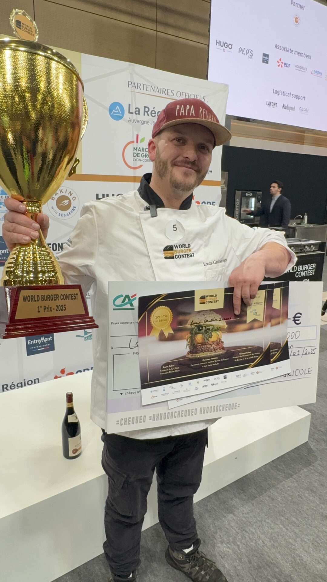 Louis-Gautier LEPERS, Lauréat World Burger Contest - Sirha 2025