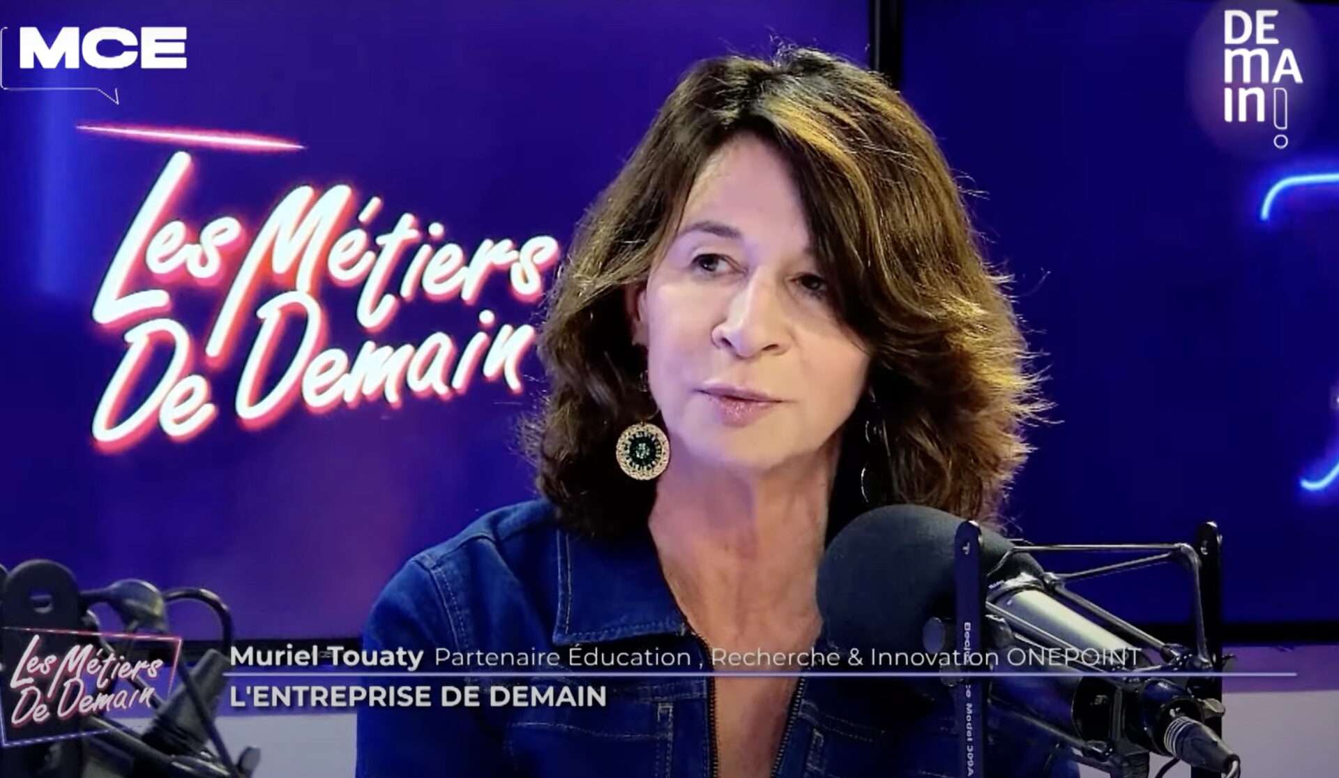 Muriel Touaty, Partenaire Education, Recherche & Innovation ONEPOINT - Métiers de Demain IA