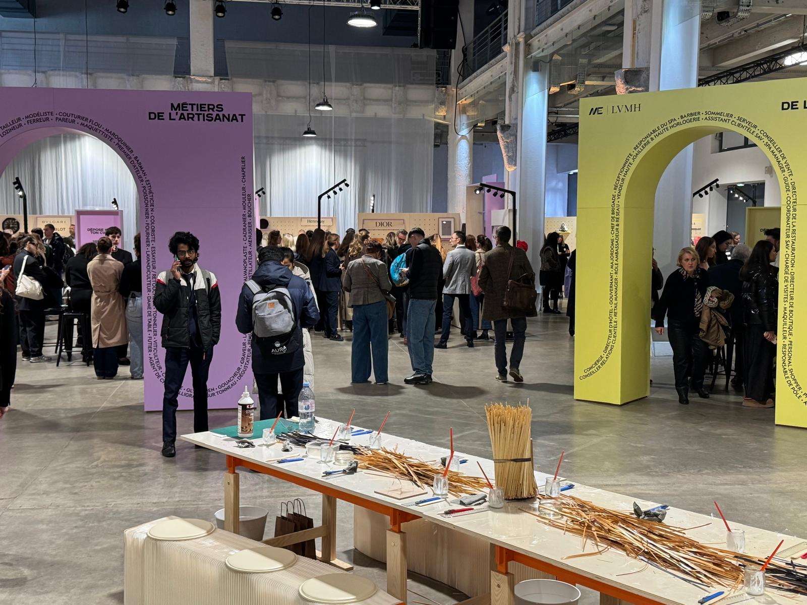 LVMH fait étape à Lyon et met en lumière les métiers d’excellence