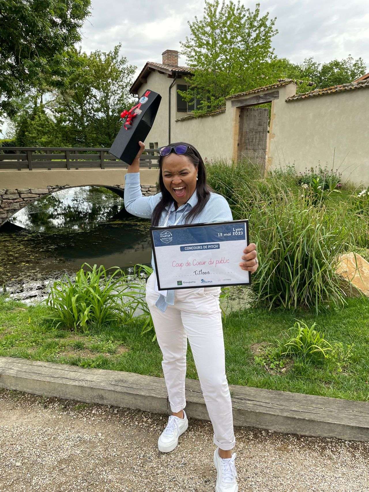  MoonSee, Prix coup de cœur du public au Startup Golf Cup au Domaine du Gouverneur.