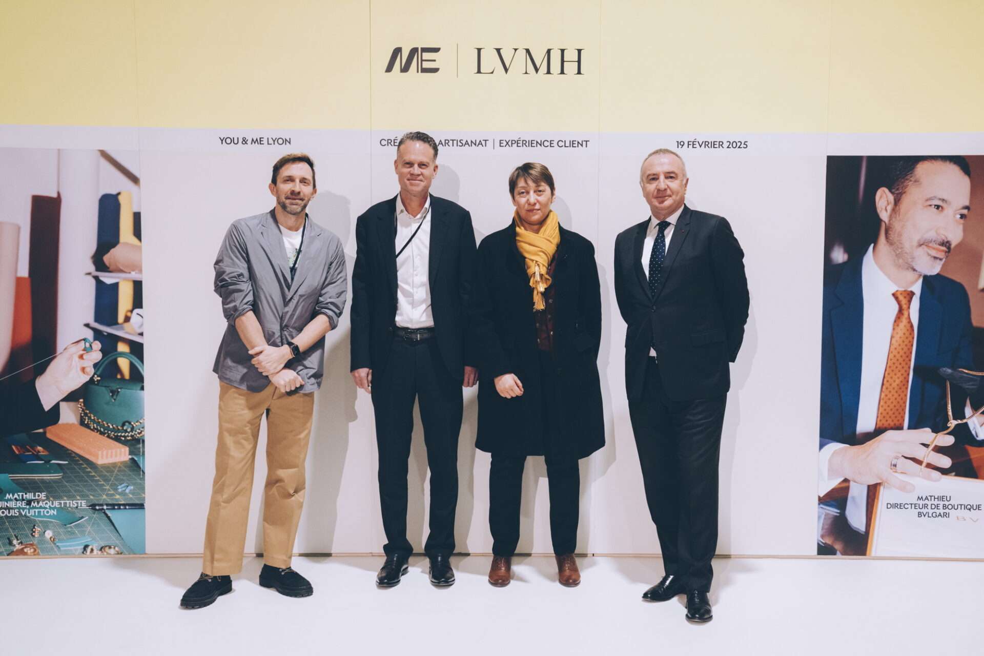 Team LVMH avec la préfète de Lyon 