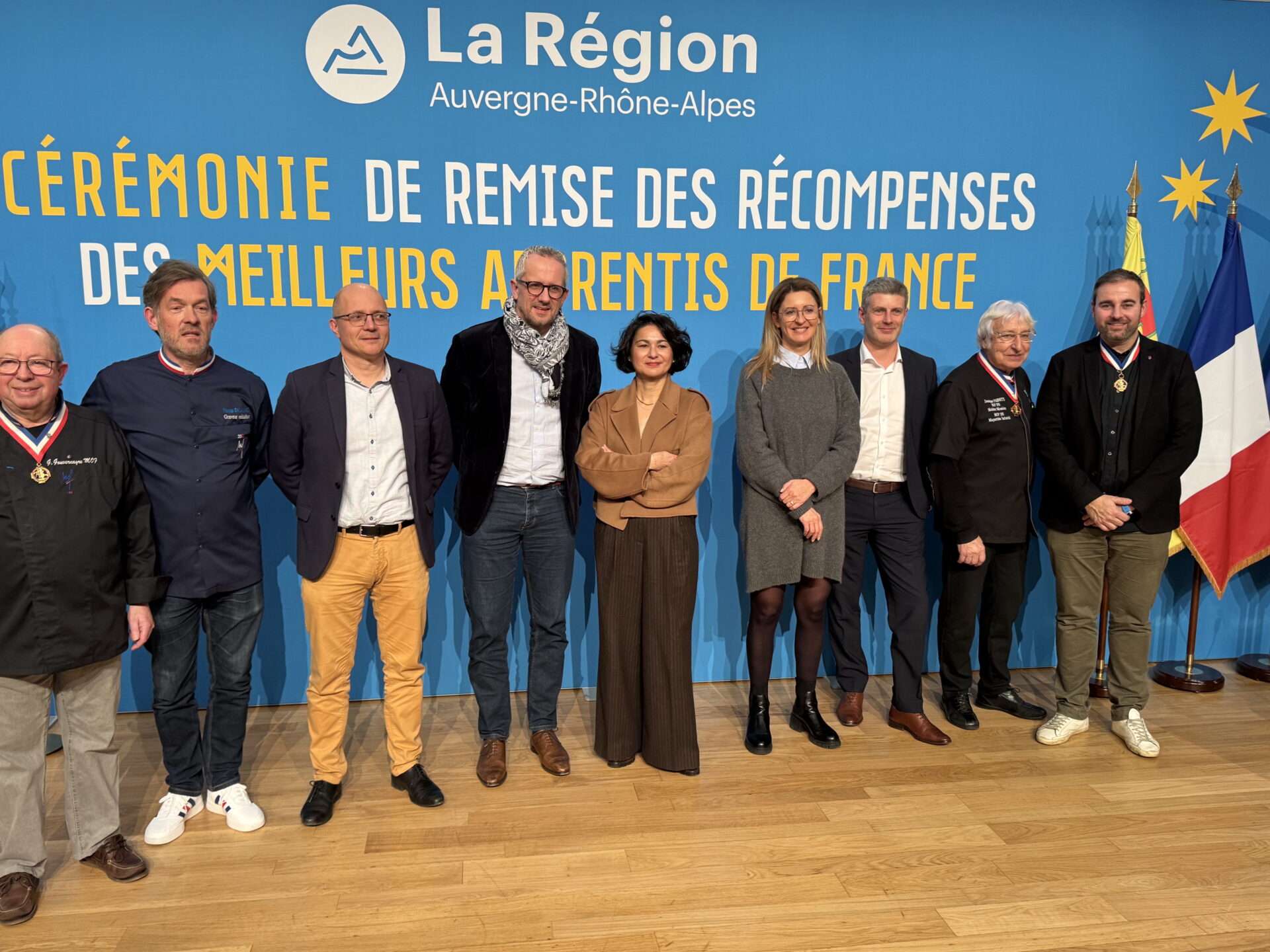 Cérémonie de remise des récompenses des Meilleurs Apprentis de France 2024 de la région Auvergne-Rhône-Alpes