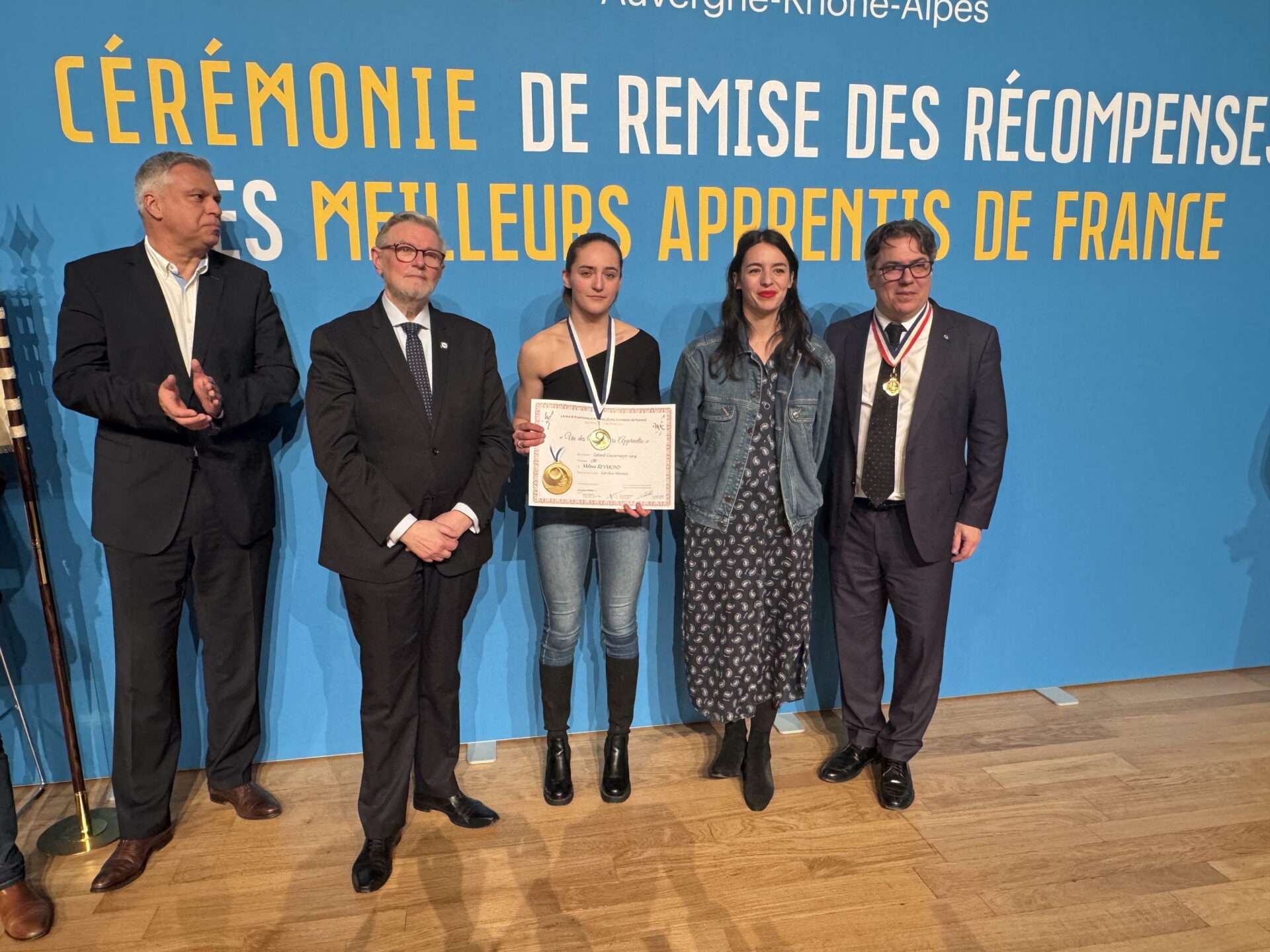 cérémonie de remise des récompenses des meilleurs Apprentis de France