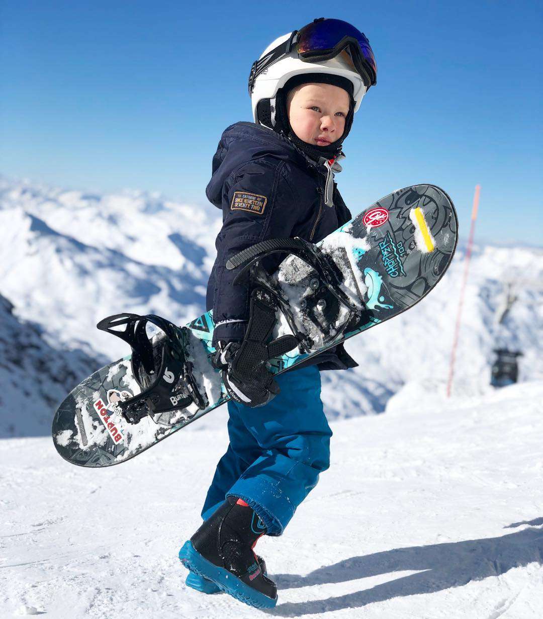 photo de Marina Goltyapin prise sur la page facebook Les 3 Vallées