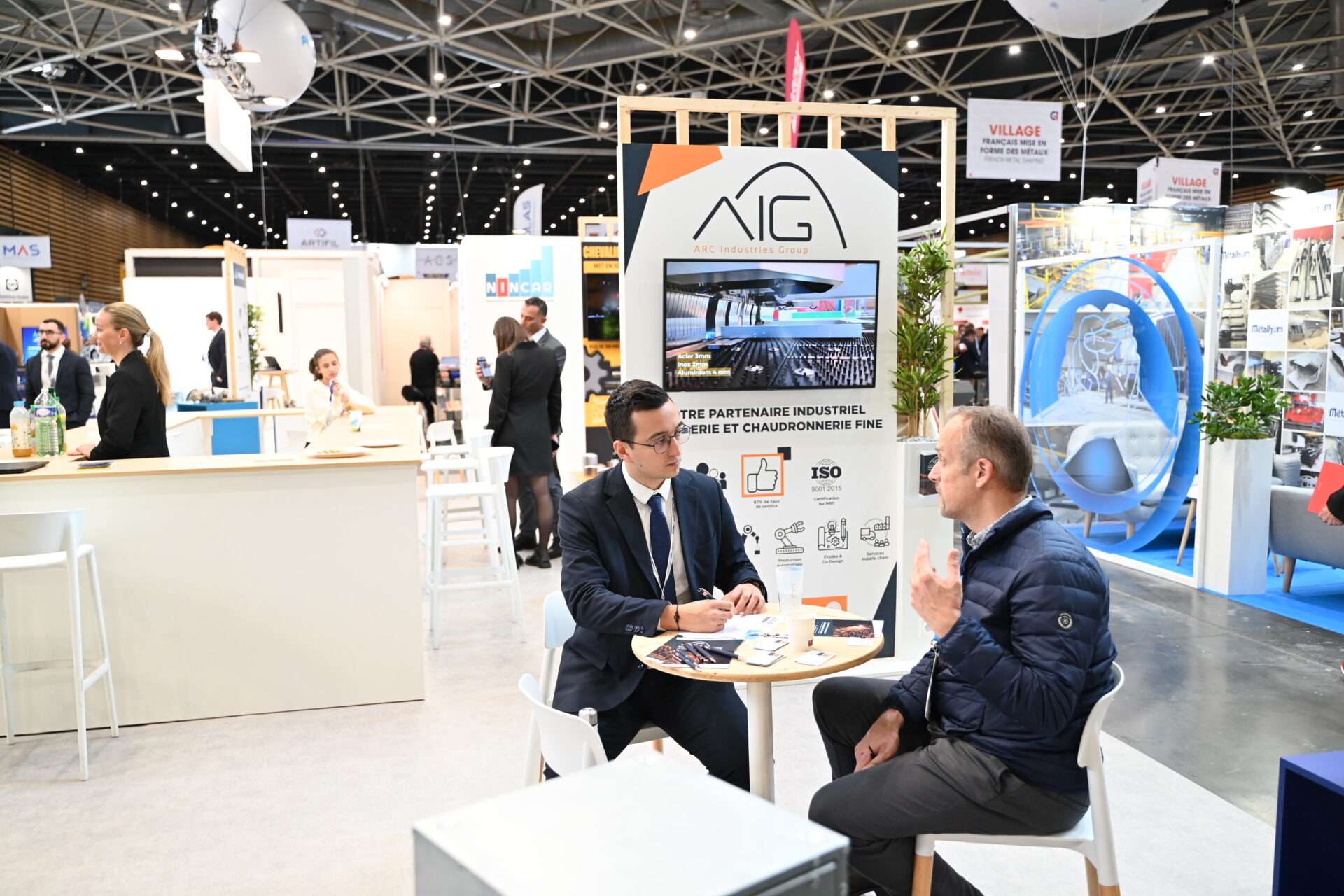 Global Industrie 2025-stand de l'expert en sous-traitance, le spécialiste des pièces mécaniques sur mesure -ARC Industries groupe