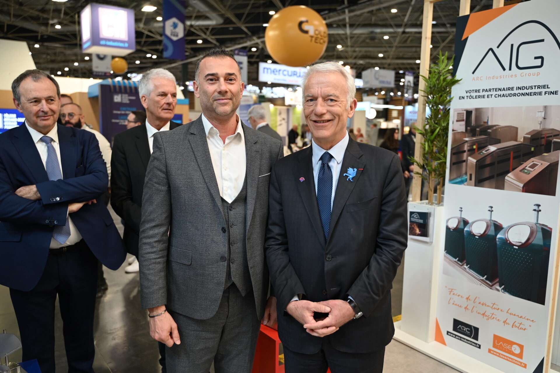 Jean-Philippe Termoz avec Patrick Martin à Global Industrie -Nincar