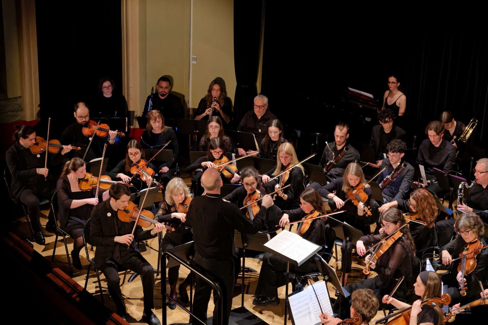LYON 3 ORCHESTRA à la salle Moliere pour soutenir l'École de Production Gorge de Loup - credit photo : Thibault Lazert-Saury