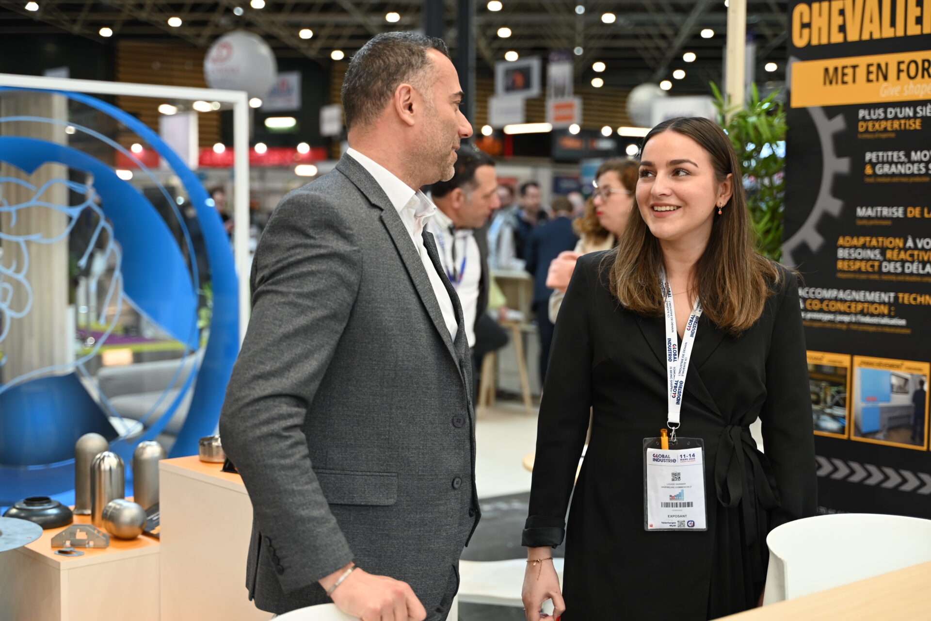 Louise Garnier, et Jean-Philippe Termoz : (NIncar, sous-traitance industrielle et représentation commerciale)