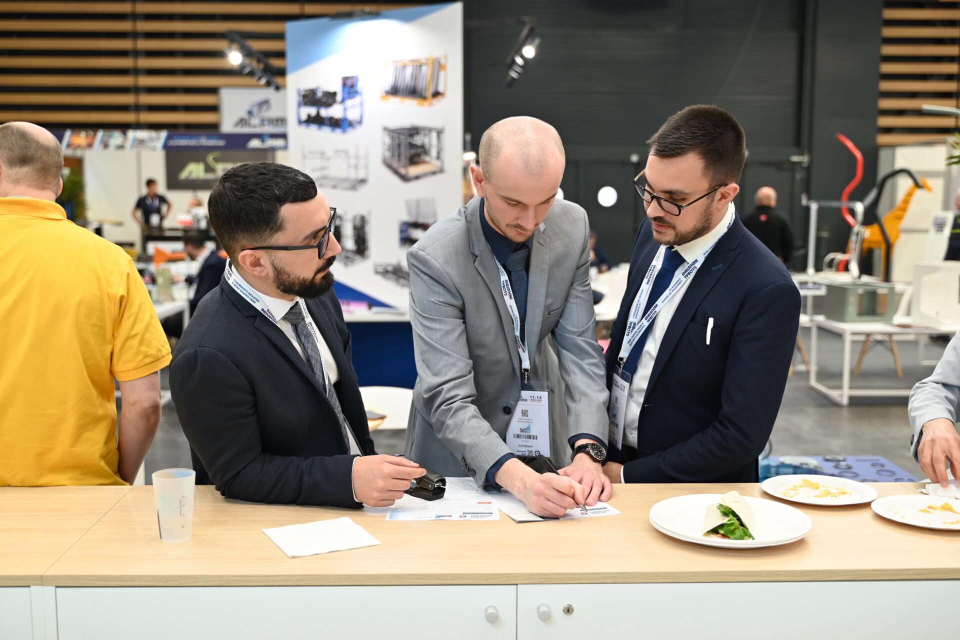 La team NINCAR apprécie la densité et la diversité des profils des visiteurs à Global Industrie 2025