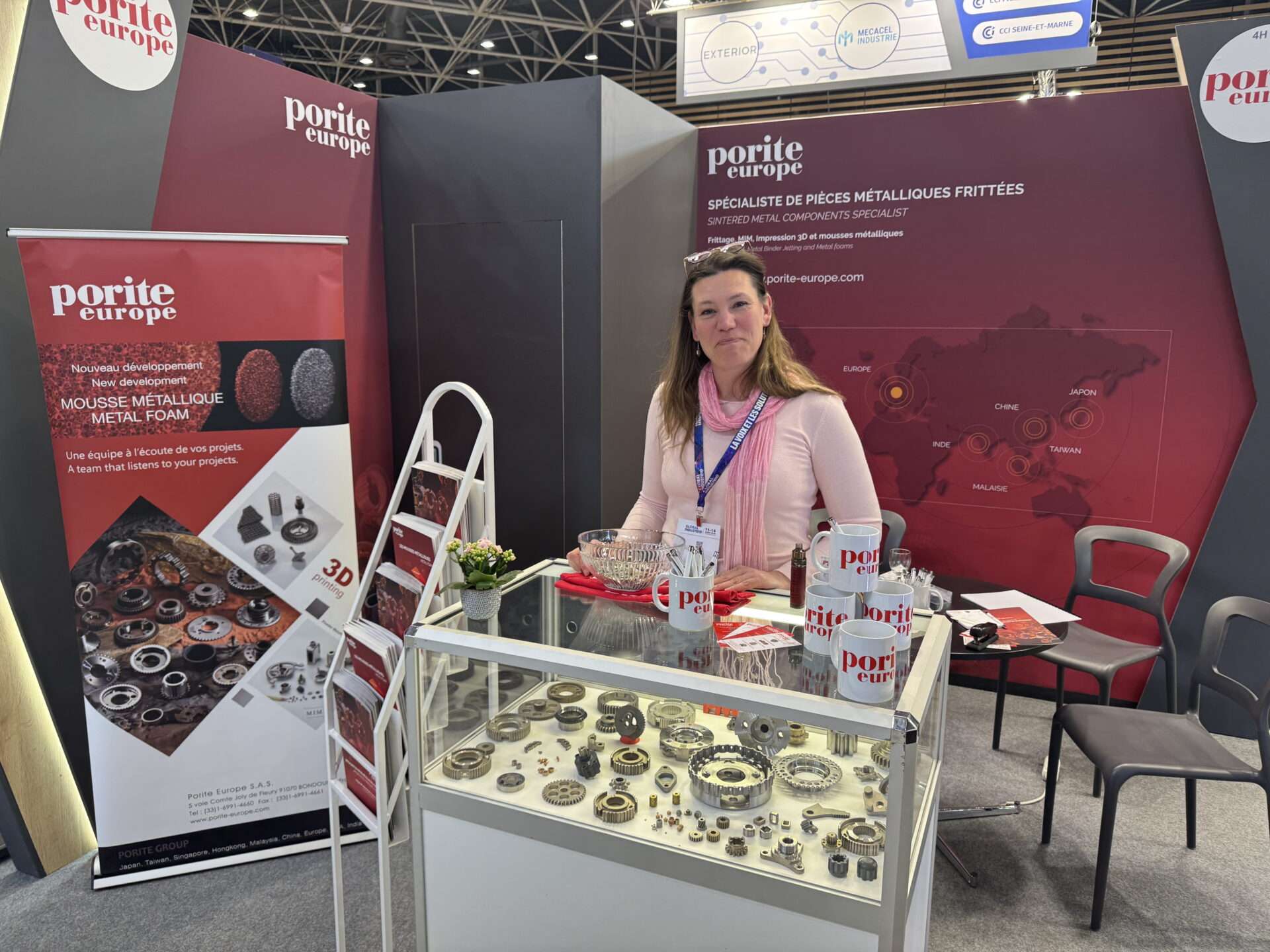 Porite Group est fritteur, spécialiste de la métallurgie des poudres. Porite Europe s'occupe du marché européen et assure l'ingénierie et la logistique.