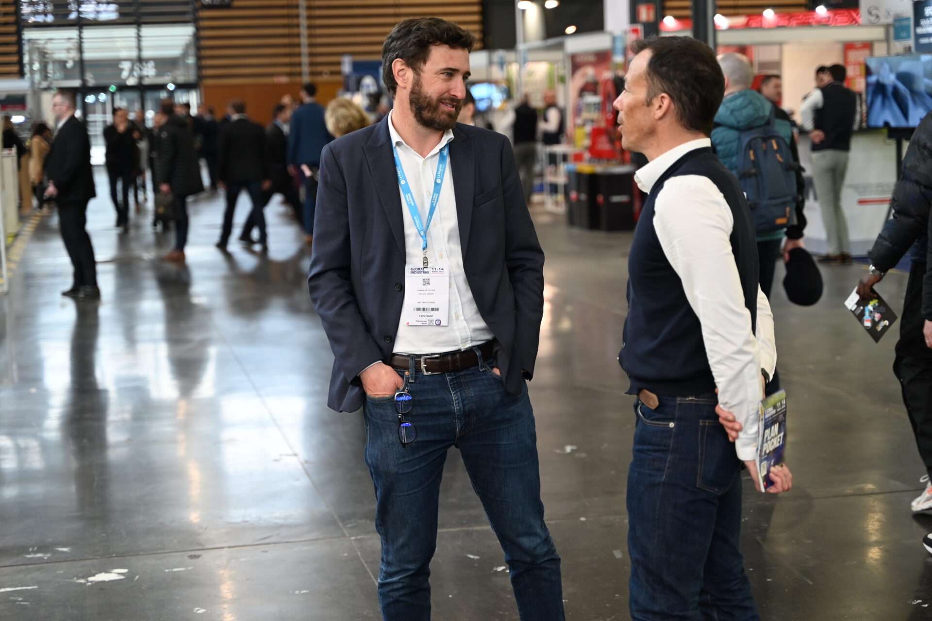 Romain de Tellier partage avec les visiteurs les innovations de ARC Industries à Global Industrie 