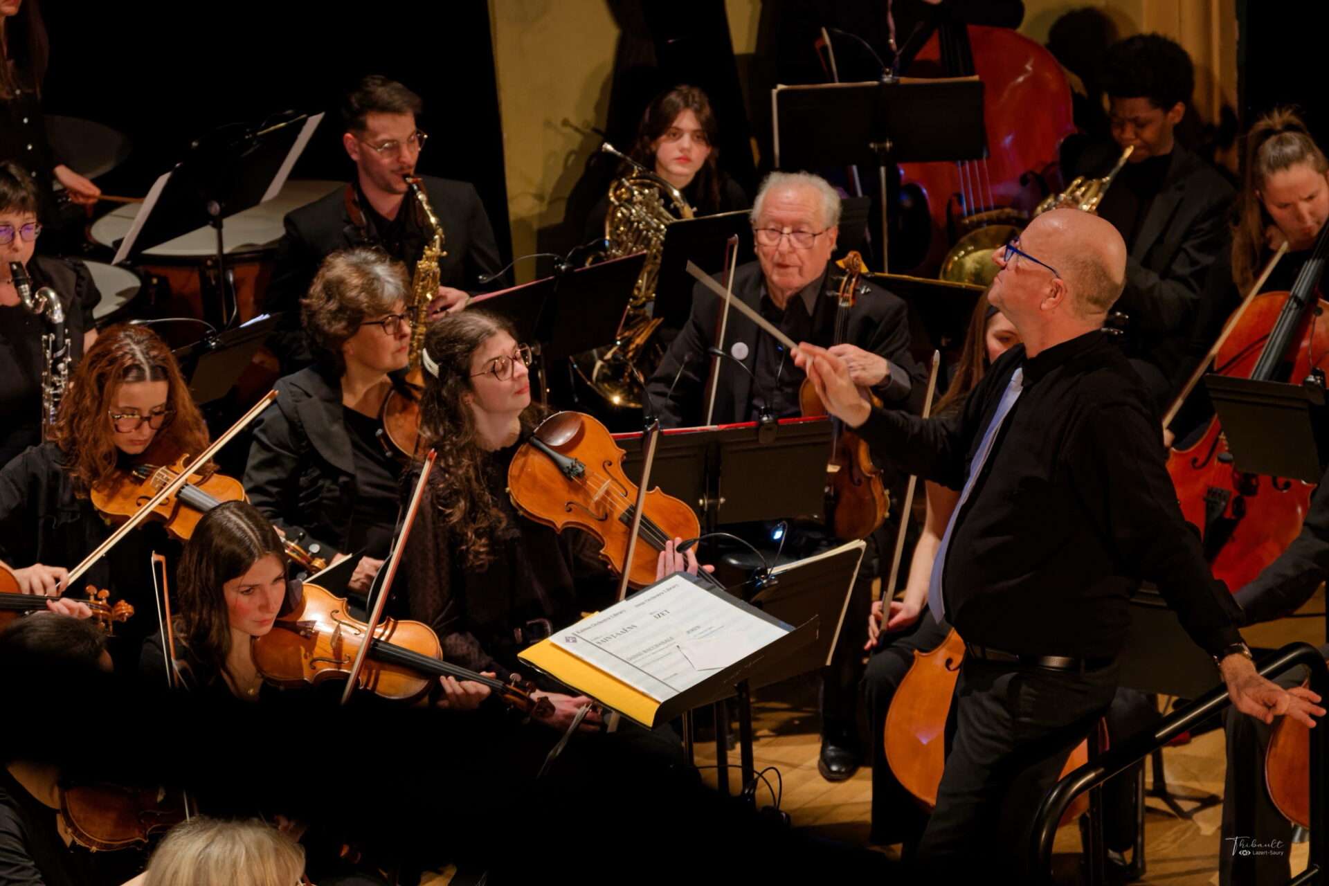 Soutenir l'École de Production à Lyon : Le Succès du Concert de Lyon 3 Orchestra avec Thierry Vaysse - crédit photo Thibault Lazert-Saury