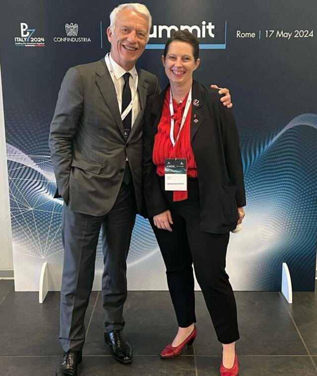 Patrick Martin, président MEDEF, Sophie Sidos, présidente des Les Conseillers du Commerce extérieur de la France - Le point sur l’attractivité de la France en 2025 : bilan, défis et perspectives