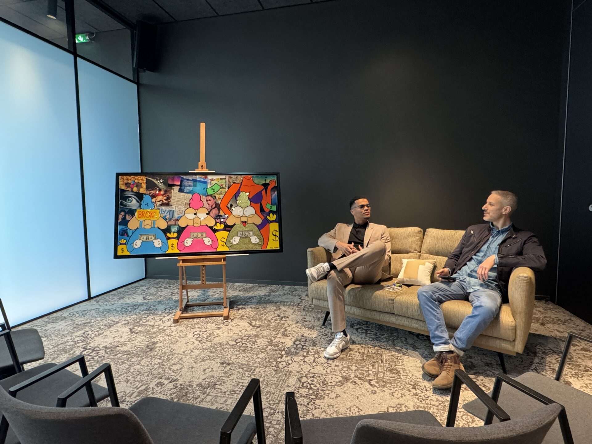 Art contemporain : Ascension, œuvre critique et brillante