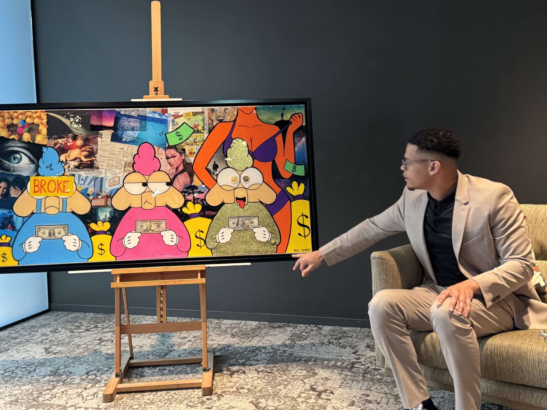 Paul Honvo dévoile Ascension, une œuvre monumentale entre street art et art de luxe