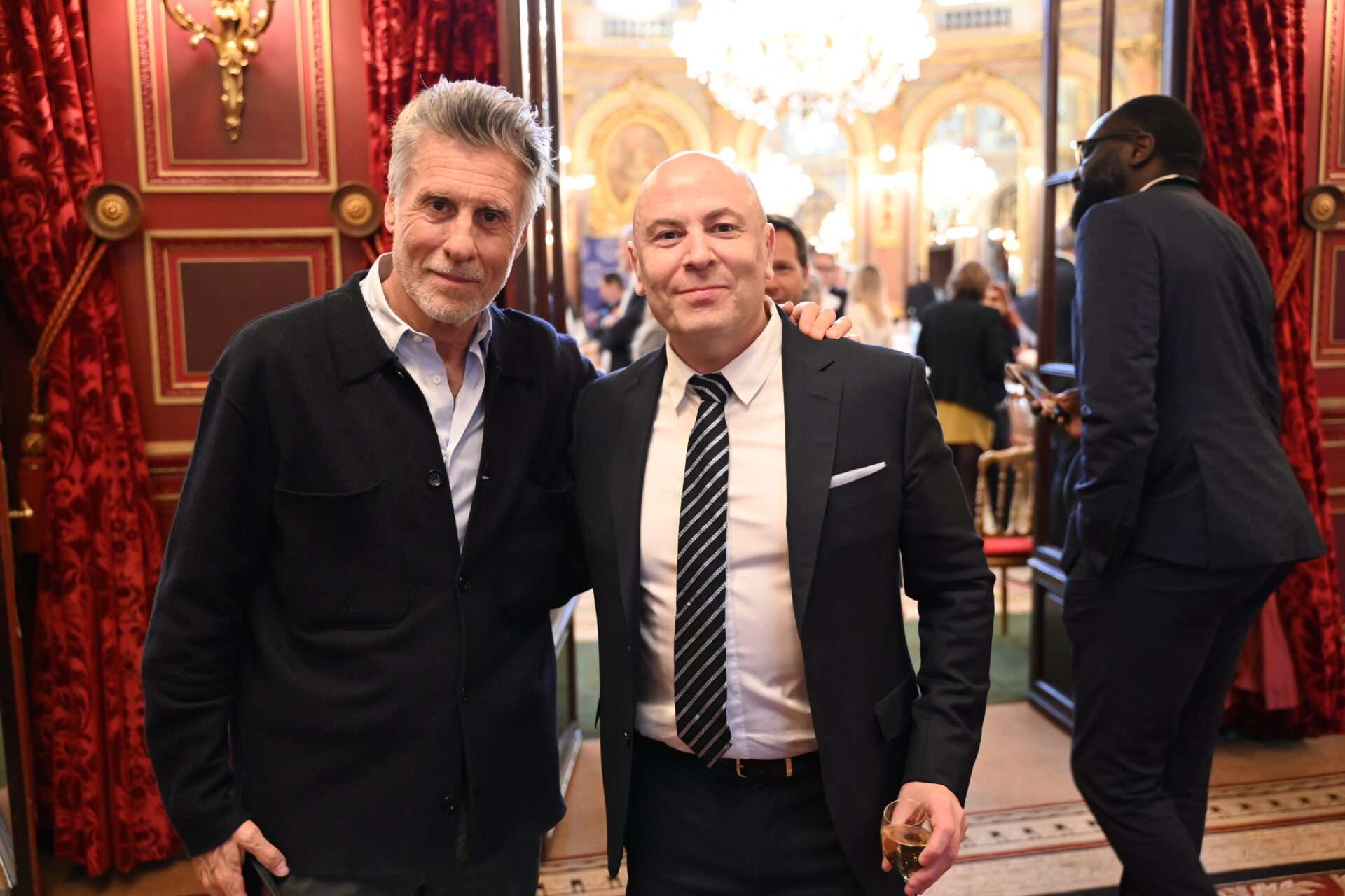 Marc Simoncini, fondateur de Meetic, Olivier Couraud, président Olivier Claire