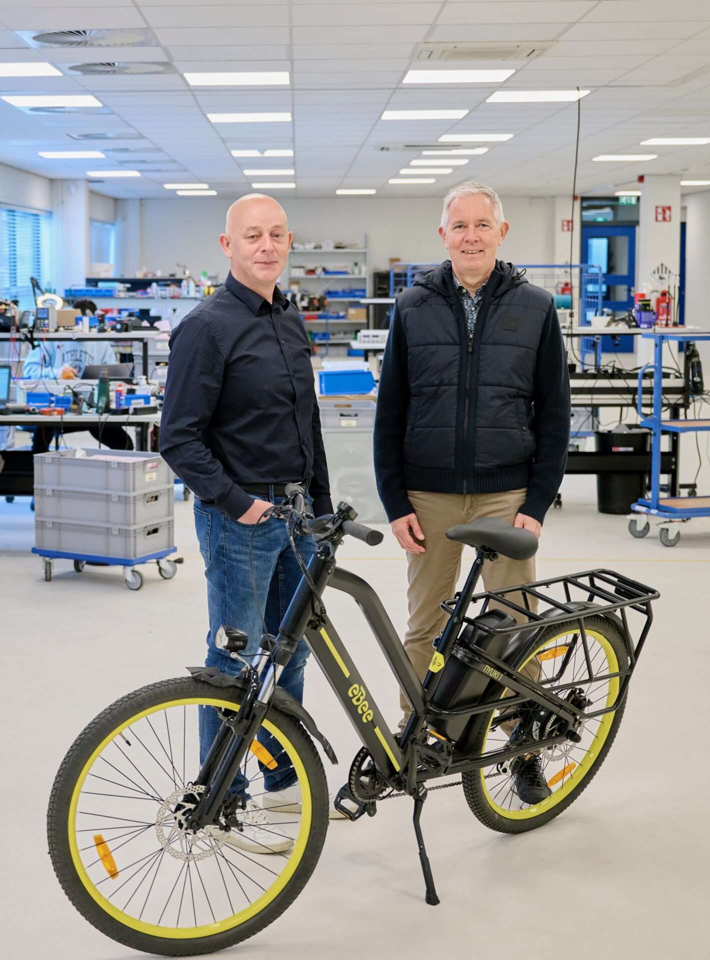 NOWOS Prins Doornekamp links & Jan Bartels rechts